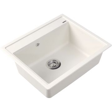Мойка кухонная прямоугольная Флорентина (Florentina) Липси 600 Жасмин (20.120.D0600.201)