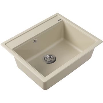 Мойка кухонная прямоугольная Флорентина (Florentina) Липси 600 Шампань (20.120.D0600.202)