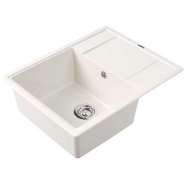 Мойка кухонная прямоугольная Флорентина (Florentina) Липси 650 Жасмин (20.125.C0650.201)