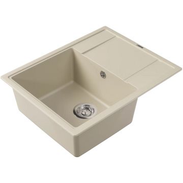 Мойка кухонная прямоугольная Флорентина (Florentina) Липси 650 Шампань (20.125.C0650.202)