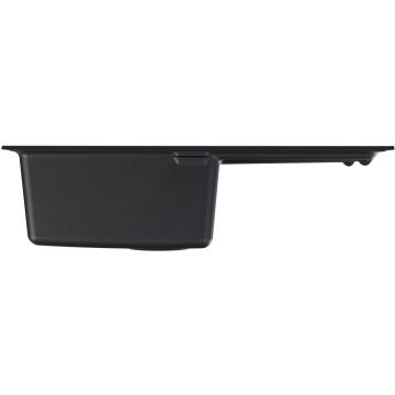 Мойка кухонная прямоугольная Флорентина (Florentina) Липси 760 Антрацит (20.160.D0760.302)