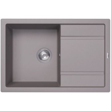 Мойка кухонная прямоугольная Флорентина (Florentina) Липси 760 Грей (20.160.D0760.305)