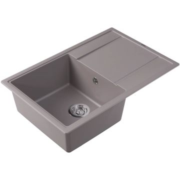 Мойка кухонная прямоугольная Флорентина (Florentina) Липси 780 Грей (20.270.C0780.305)