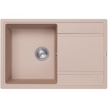 Мойка кухонная прямоугольная Флорентина (Florentina) Липси 780 Песочная (20.270.C0780.107)