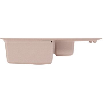 Мойка кухонная прямоугольная Флорентина (Florentina) Липси 780К Песочная (20.250.D0780.107)