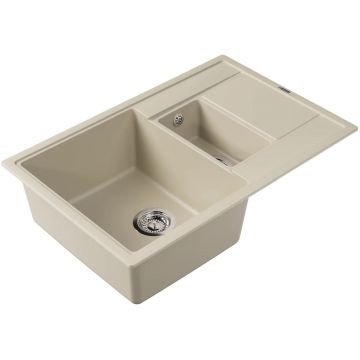 Мойка кухонная прямоугольная Флорентина (Florentina) Липси 780К Шампань (20.250.D0780.202)