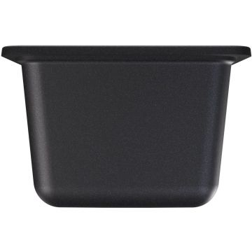 Чаша для мойки прямоугольная Флорентина (Florentina) Вега 160 Антрацит (22.300.00160.302)