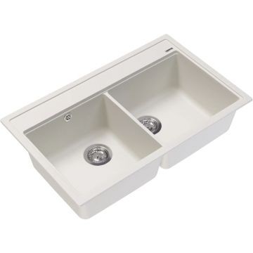 Мойка кухонная прямоугольная Флорентина (Florentina) Липси 820 Жасмин (20.370.E0820.201)