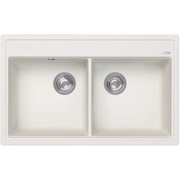 Мойка кухонная прямоугольная Флорентина (Florentina) Липси 820 Жасмин (20.370.E0820.201)