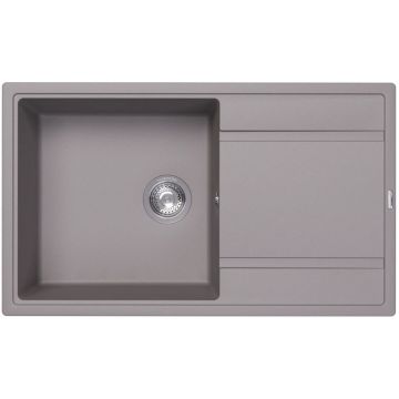 Мойка кухонная прямоугольная Флорентина (Florentina) Липси 860 Грей (20.130.D0860.305)