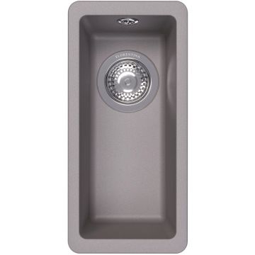 Чаша для мойки прямоугольная Флорентина (Florentina) Вега 160 Грей (22.300.00160.305)