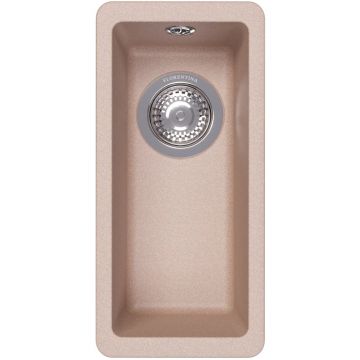 Чаша для мойки прямоугольная Флорентина (Florentina) Вега 160 Песочная (22.300.00160.107)