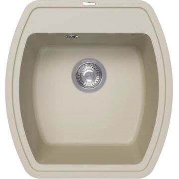 Мойка кухонная прямоугольная Флорентина (Florentina) Нире 480 Шампань (20.190.B0480.202)