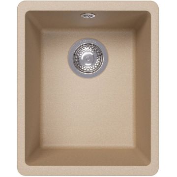 Мойка кухонная прямоугольная Флорентина (Florentina) Вега 300 Бежевая (22.305.A0300.104)