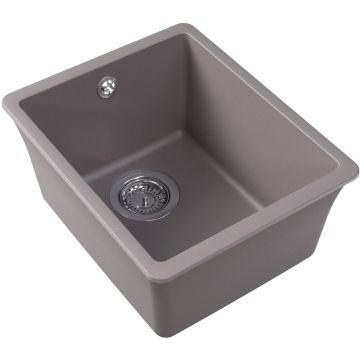 Мойка кухонная прямоугольная Флорентина (Florentina) Вега 300 Грей (22.305.A0300.305)