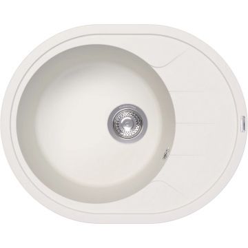 Мойка кухонная округлая Флорентина (Florentina) Родос 620 Жасмин (20.245.B0620.201)