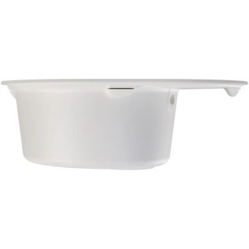 Мойка кухонная округлая Флорентина (Florentina) Родос 620 Жасмин (20.245.B0620.201)