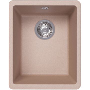 Мойка кухонная прямоугольная Флорентина (Florentina) Вега 300 Песочная (22.305.A0300.107)