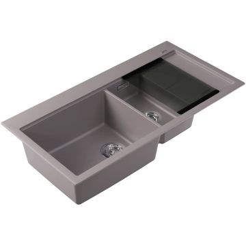 Мойка кухонная прямоугольная Флорентина (Florentina) Россана Грей (20.335.E1000.305)