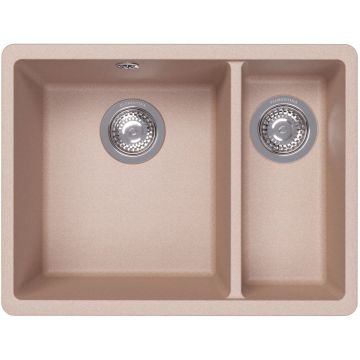 Мойка кухонная прямоугольная Флорентина (Florentina) Вега 335/160 Песочная (22.325.D0510.107)
