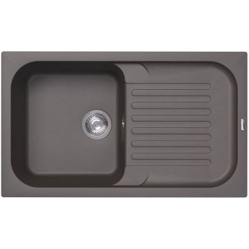 Мойка кухонная прямоугольная Флорентина (Florentina) Арона 860 Серый шелк (20.225.D0860.307)