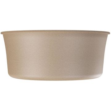 Мойка кухонная округлая Флорентина (Florentina) Вега Зеро Бежевый (22.425.D0440.104)