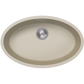 Мойка кухонная овальная Флорентина (Florentina) Вега Овал Шампань (22.430.E0650.202)