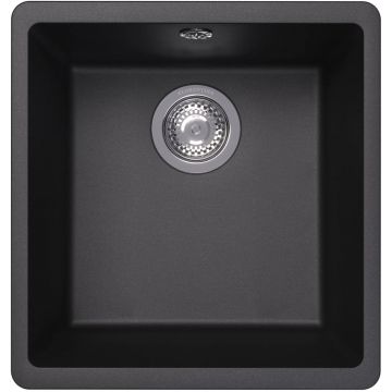 Мойка кухонная прямоугольная Флорентина (Florentina) Вега 360 Антрацит (22.310.B0360.302)