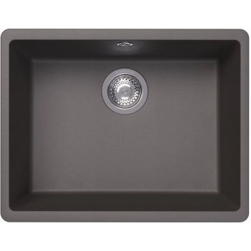 Мойка кухонная прямоугольная Флорентина (Florentina) Вега 500 Серый шелк (22.320.D0500.307)