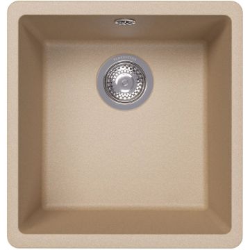 Мойка кухонная прямоугольная Флорентина (Florentina) Вега 360 Бежевая (22.310.B0360.104)