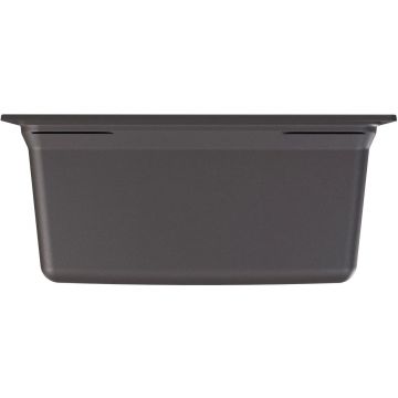 Мойка кухонная Квадратная Флорентина (Florentina) Липси 460 Серый шелк (20.280.B0460.307)