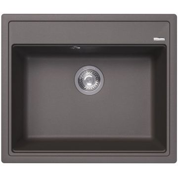 Мойка кухонная прямоугольная Флорентина (Florentina) Липси 600 Серый шелк (20.120.D0600.307)