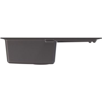 Мойка кухонная прямоугольная Флорентина (Florentina) Липси 760 Серый шелк (20.160.D0760.307)