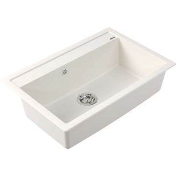 Мойка кухонная прямоугольная Флорентина (Florentina) Липси 770 Жасмин (20.440.E0770.201)