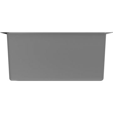 Мойка кухонная прямоугольная Флорентина (Florentina) Логика-НМ Сатинированная (LHM.450.510.B.10.S.10)