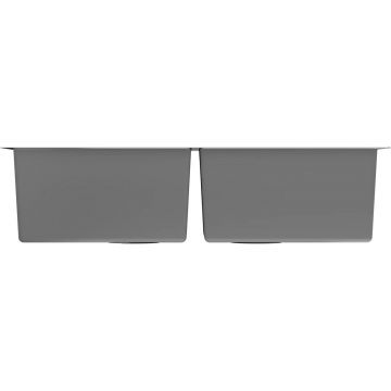 Мойка кухонная прямоугольная Флорентина (Florentina) Логика-НМ Сатинированная (LHM.800.510.B.20.S.10)