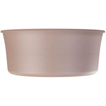 Мойка кухонная округлая Florentina (Флорентина) Вега Зеро Песочный (22.425.D0440.107)