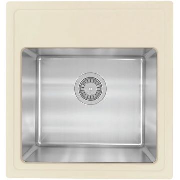 Мойка кухонная Прямоугольная Florentina (Флорентина) Комби 480 Шампань (21.455.B0480.202)