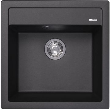 Мойка кухонная Прямоугольная Florentina (Флорентина) Липси 510 Антрацит (20.450.C0510.302)