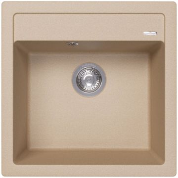 Мойка кухонная Прямоугольная Florentina (Флорентина) Липси 510 Бежевый (20.450.C0510.104)