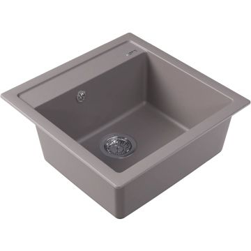 Мойка кухонная Прямоугольная Florentina (Флорентина) Липси 510 Грей (20.450.C0510.305)