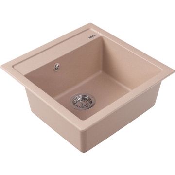Мойка кухонная Прямоугольная Florentina (Флорентина) Липси 510 Песочный (20.450.C0510.107)