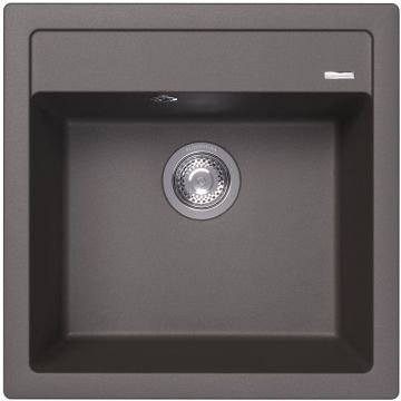 Мойка кухонная Прямоугольная Florentina (Флорентина) Липси 510 серый шелк (20.450.C0510.307)