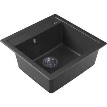 Мойка кухонная Прямоугольная Florentina (Флорентина) Липси 510 черный (20.450.C0510.102)