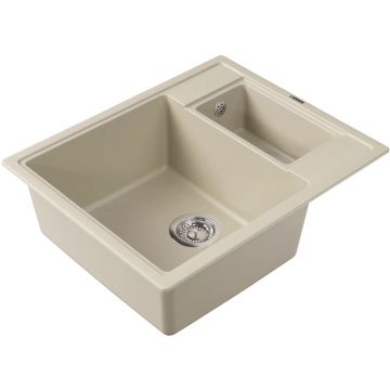 Мойка кухонная прямоугольная Florentina (Флорентина) Липси 620K Шампань (20.465.D0620.202)