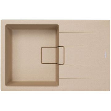 Мойка кухонная прямоугольная Florentina (Флорентина) Ривьера 780 Бежевый (20.480.C0780.104)