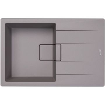 Мойка кухонная прямоугольная Florentina (Флорентина) Ривьера 780 Грей (20.480.C0780.305)