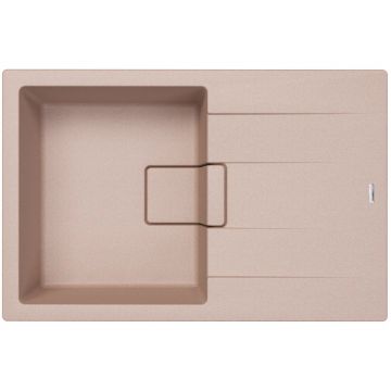 Мойка кухонная прямоугольная Florentina (Флорентина) Ривьера 780 Песочный (20.480.C0780.107)