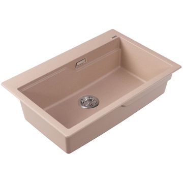 Мойка кухонная прямоугольная Florentina (Флорентина) Ромия Песочный (20.495.E0770.107)