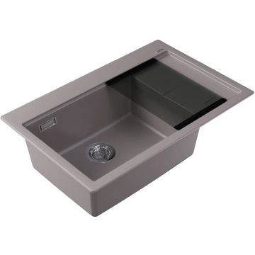 Мойка кухонная прямоугольная Florentina (Флорентина) Россана 780 Грей (20.500.C0780.305)